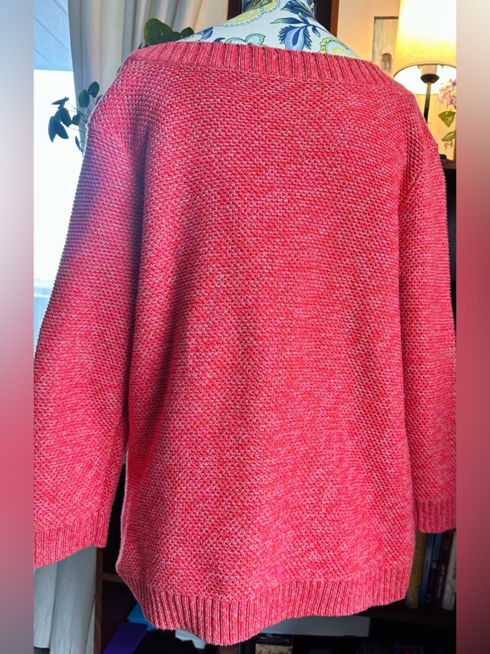 Textured Knit Button-Up Sweater by Ann Taylor - Picture 7 of 17